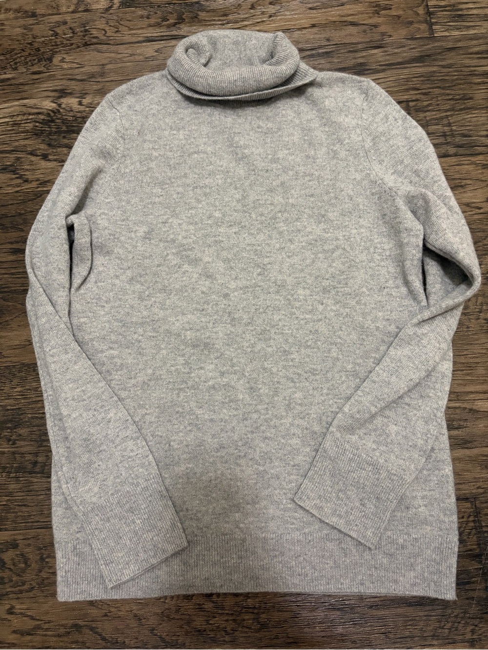 Talbots Light Gray Turtleneck Sweater